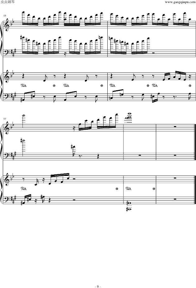 诗意鸣奏曲 四手联弹
