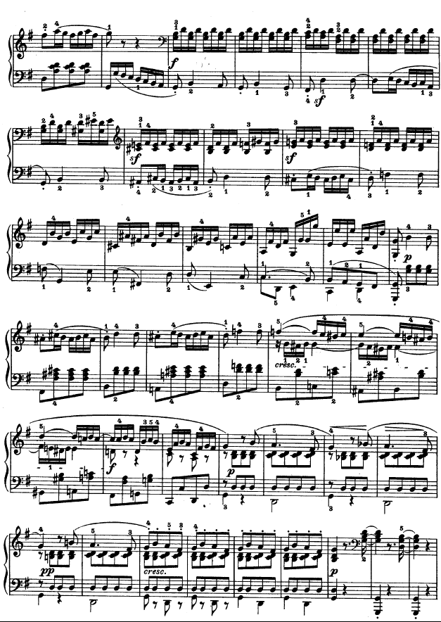 第十六钢琴奏鸣曲-（Op.31 No.1）