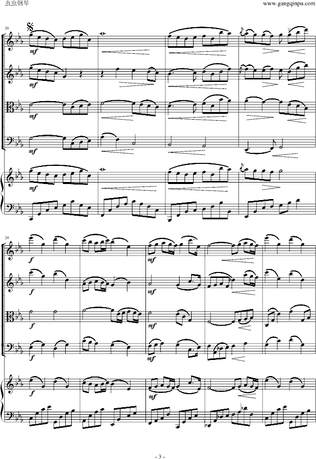  adagio in c minor  柔版