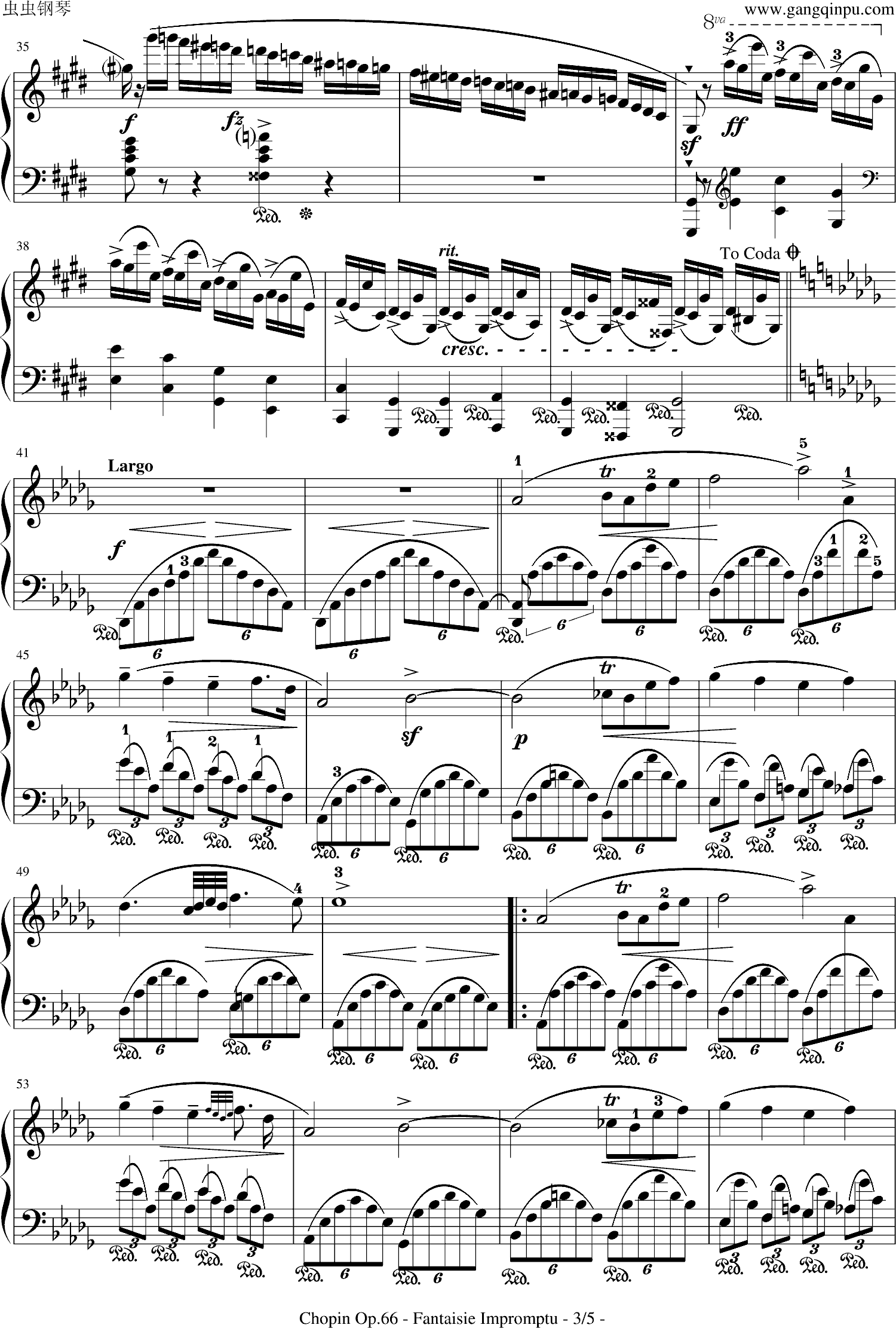 即兴幻想曲-带指法-Op.66