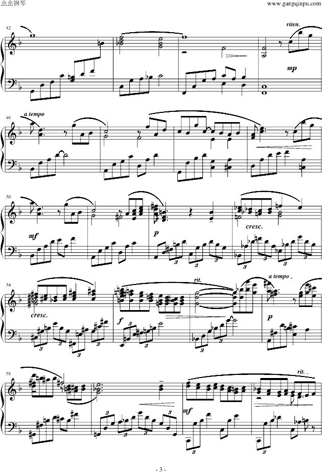 FF7 Tifas Theme(原谱)