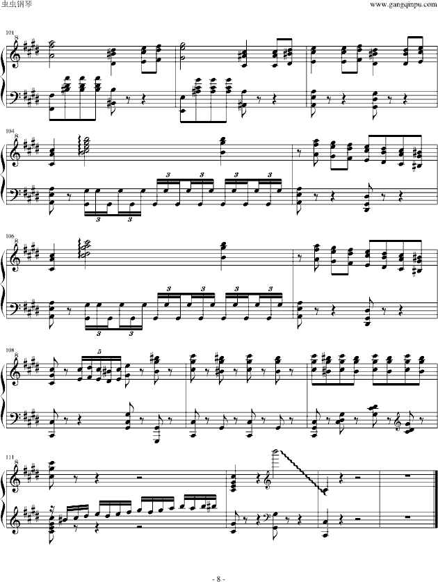 <贝多芬-V3悲怆钢琴曲>