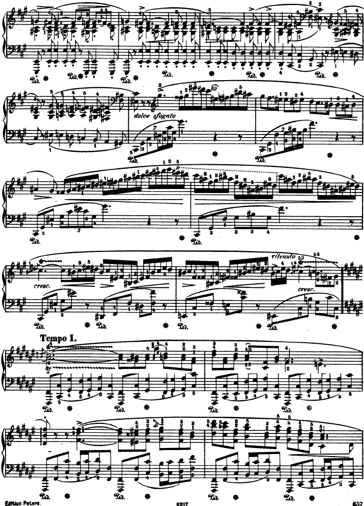 船歌 Barcarolle Op 60