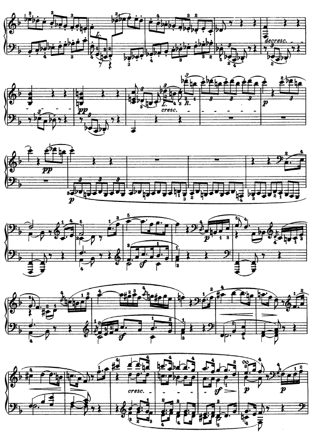 第二十二钢琴奏鸣曲-Op.54