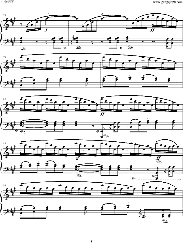 门德尔松 无言歌Op.19No.3
