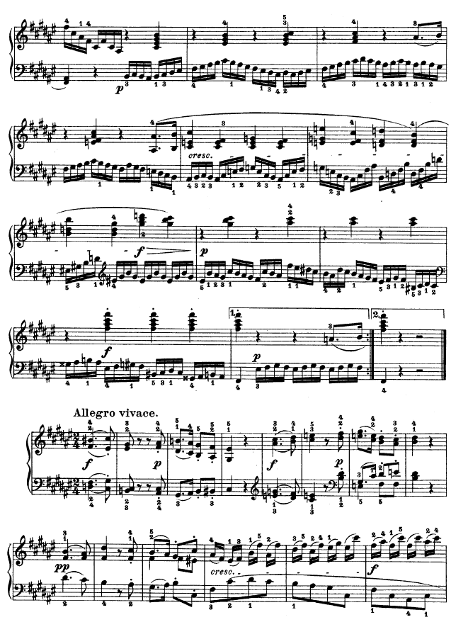 第二十四钢琴奏鸣曲-Op.78