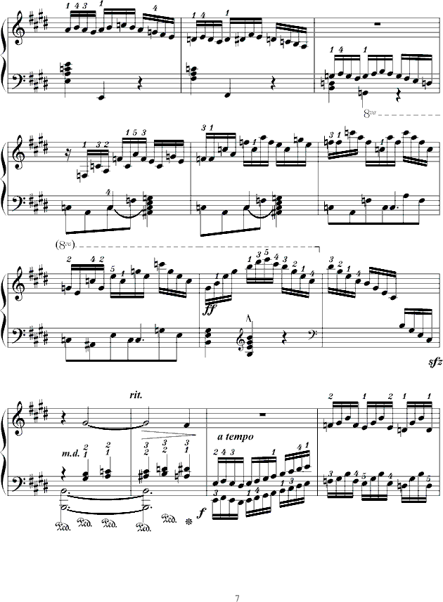 练习曲Op.72 No.1