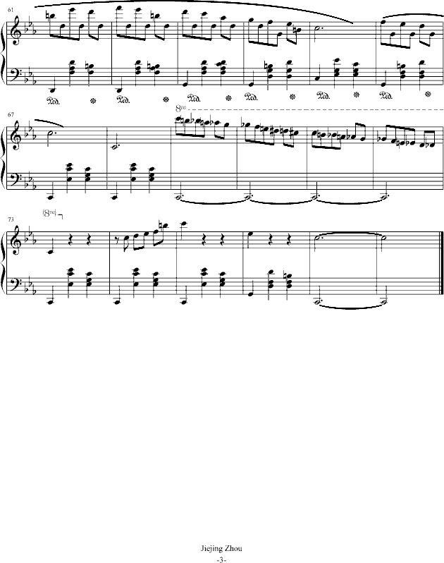 G小调圆舞曲