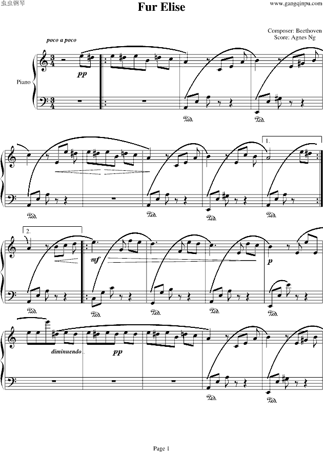 Fur Elise-agnesng版