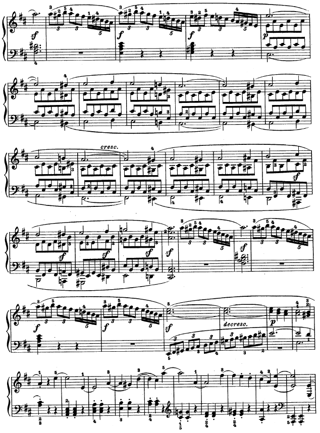 第十五钢琴奏鸣曲-（Op.28）
