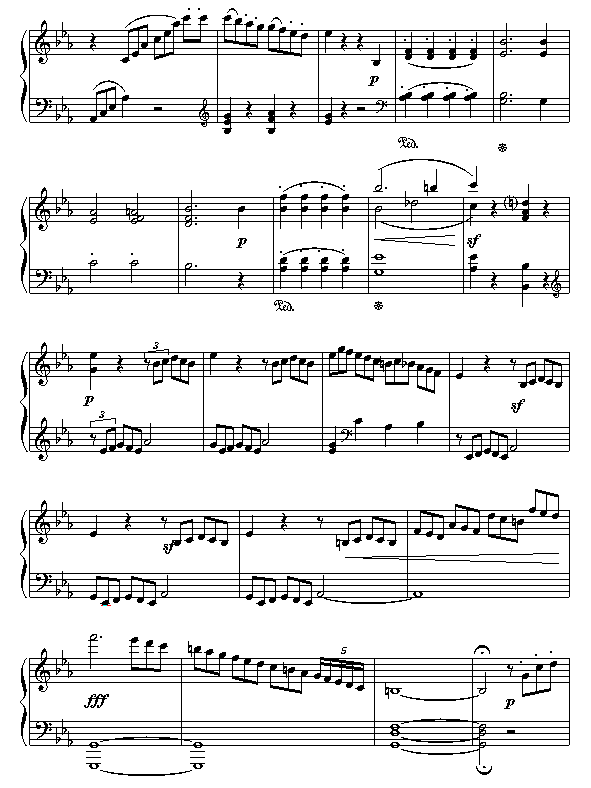 悲怆奏鸣曲第三乐章