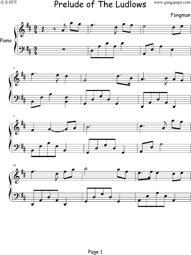 Prelude of The Ludlows