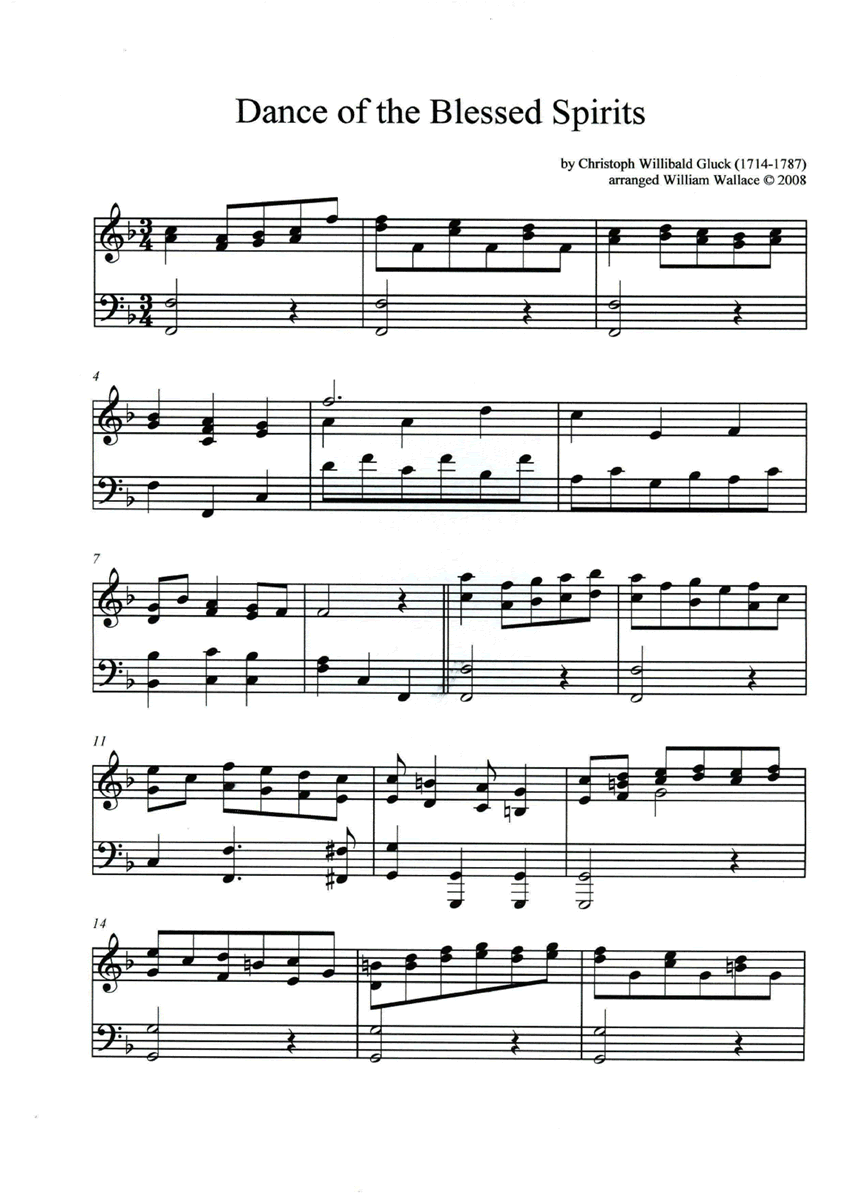 dance of the blessed spirits