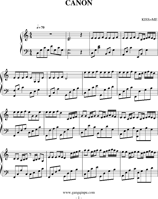 CANON-(改编)