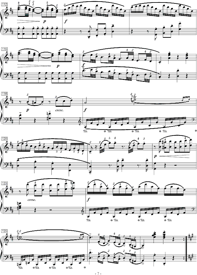 莫扎特D大调钢琴奏鸣曲K.284