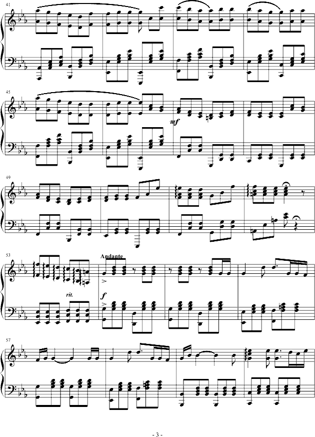旷野组曲 第一首