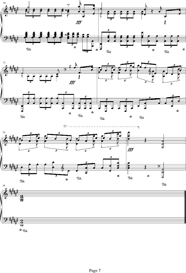 斯克里宾练习曲-Op8.12
