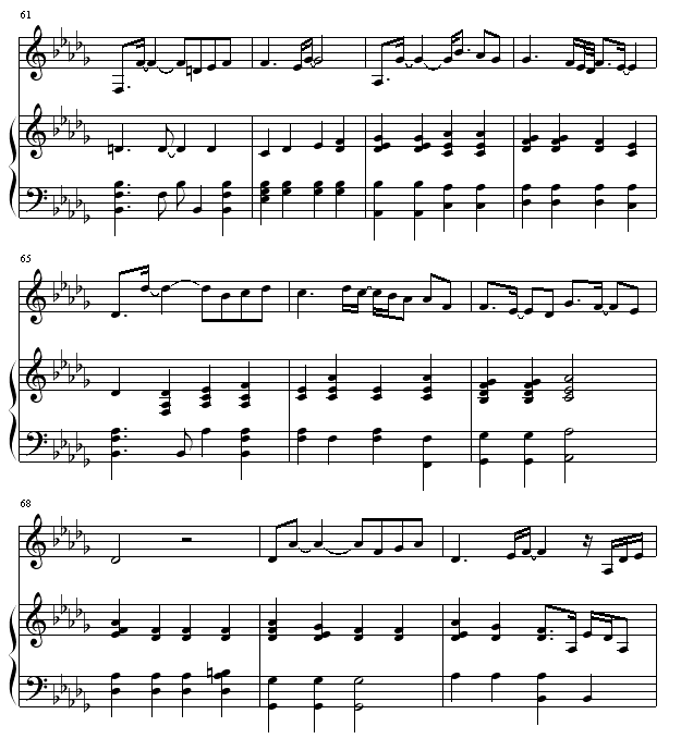 黑色幽默 伴奏