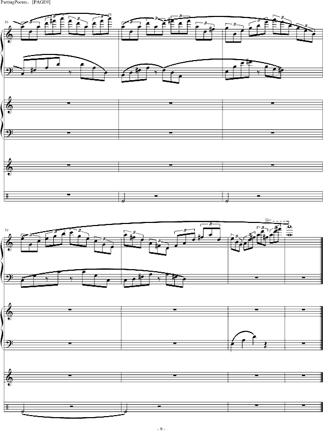 PartingPoems-离别之诗