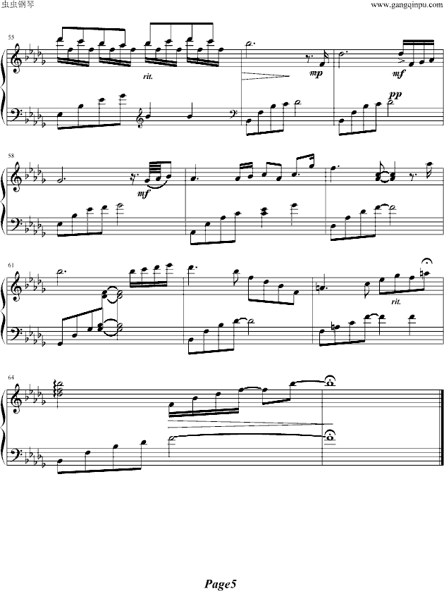 Tears    眼泪钢琴曲（綾楓版）