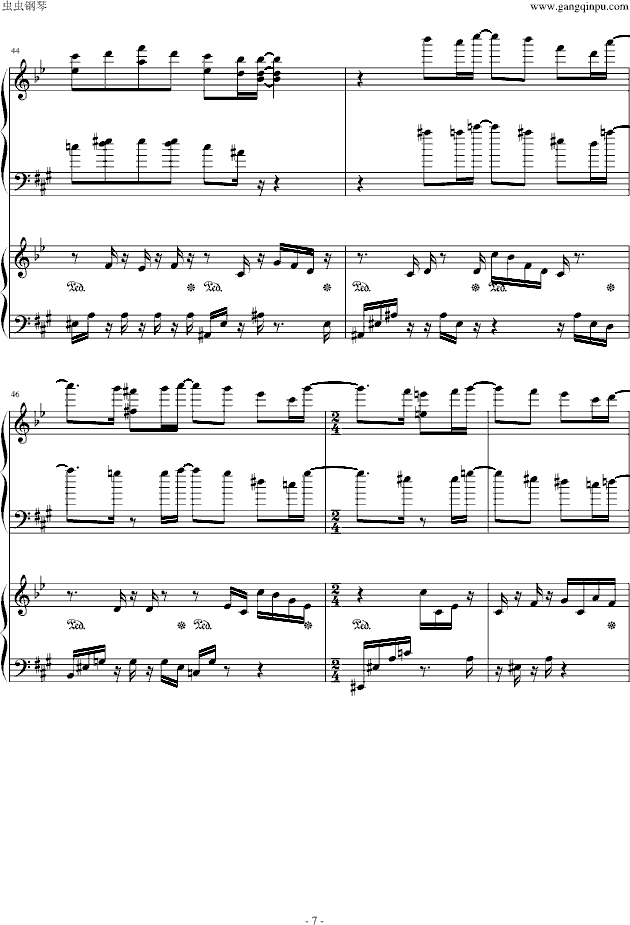 诗意鸣奏曲 四手联弹
