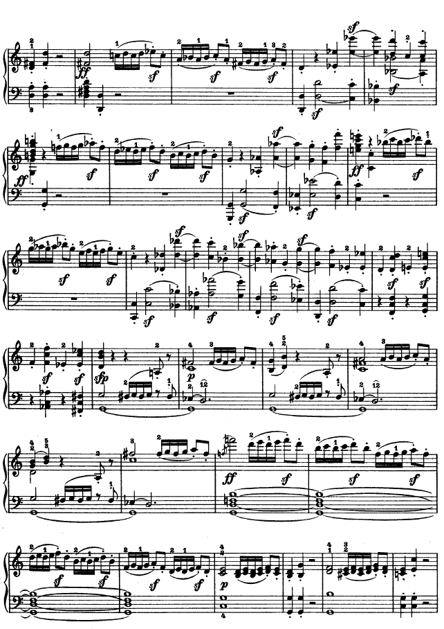 第三钢琴奏鸣曲 -Op.2 No.3