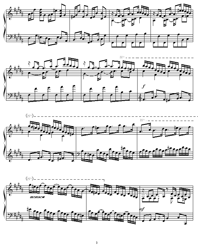 Etude in B Major -圣
