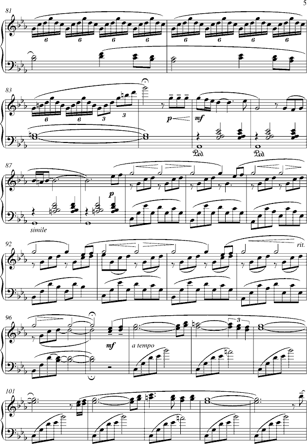 Fantasia （for Nausica）  选自电影风之谷