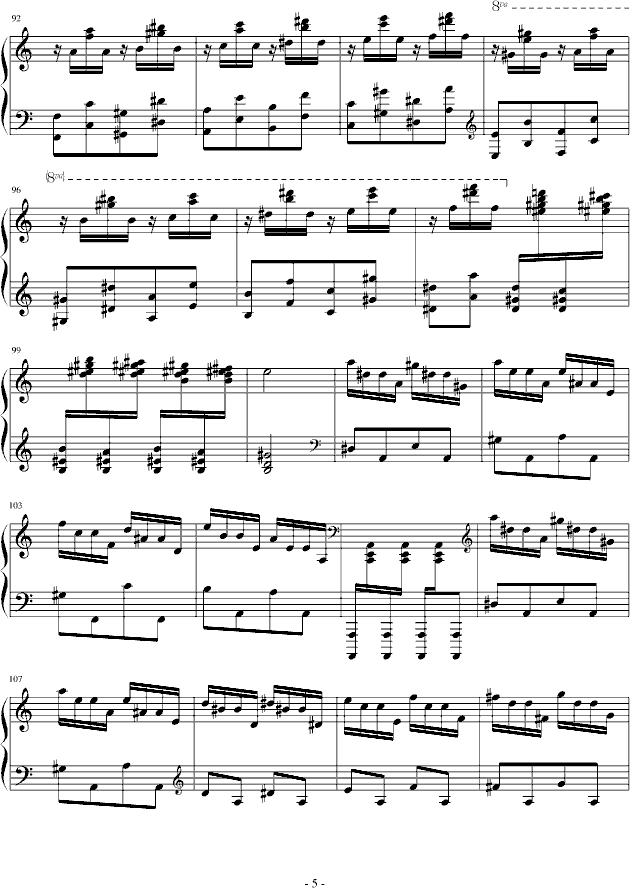 “狼兔”练习曲