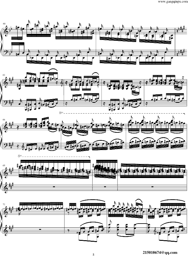 Liszt - Feux Follets