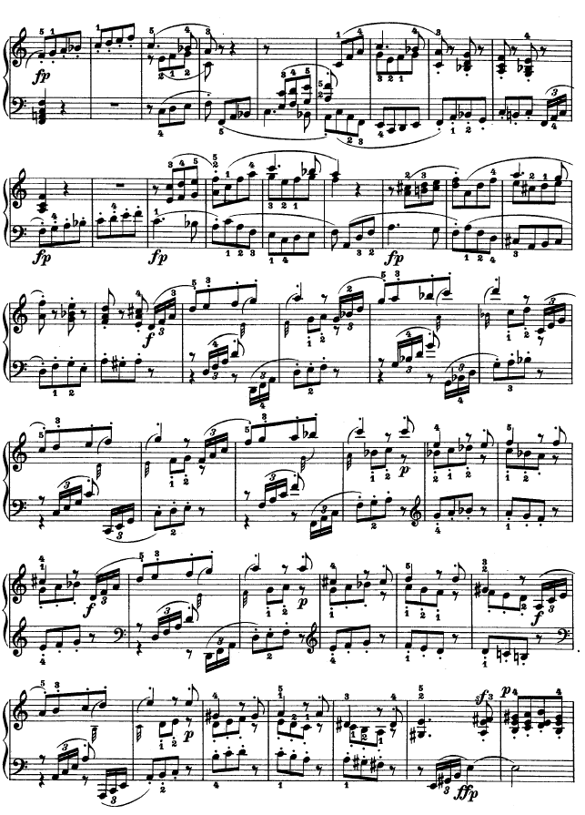 A大调第二钢琴奏鸣曲