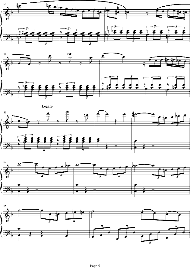 莫扎特第21号钢琴协奏曲 第二乐章 行板 K 467