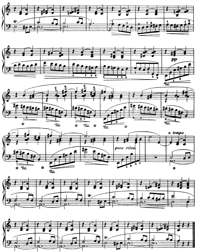 a小调圆舞曲作品34-2号