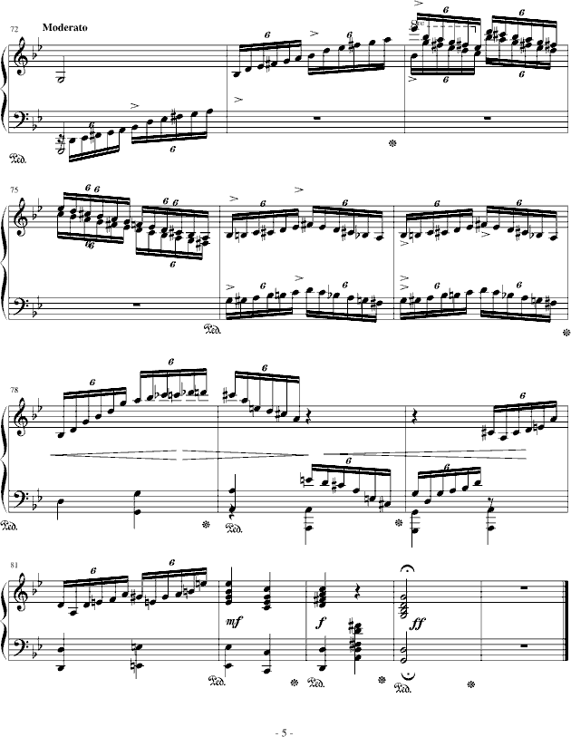 原创旋律练习曲