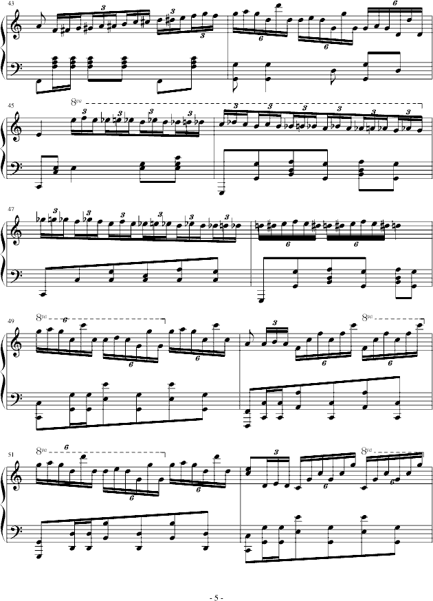C大调练习曲