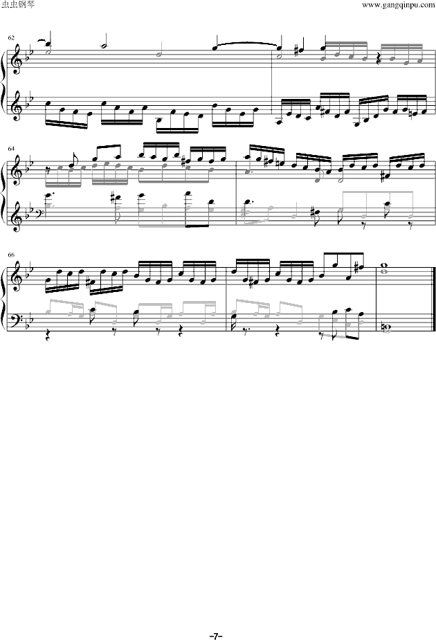 BWV578 Littlle Fugue