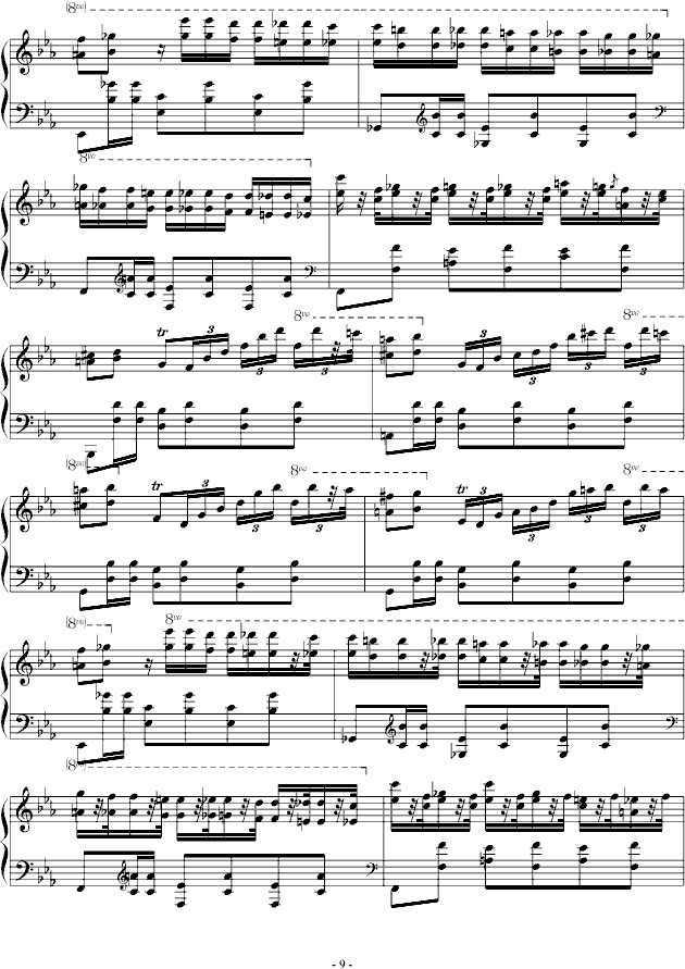 肖邦大波兰舞曲opus22