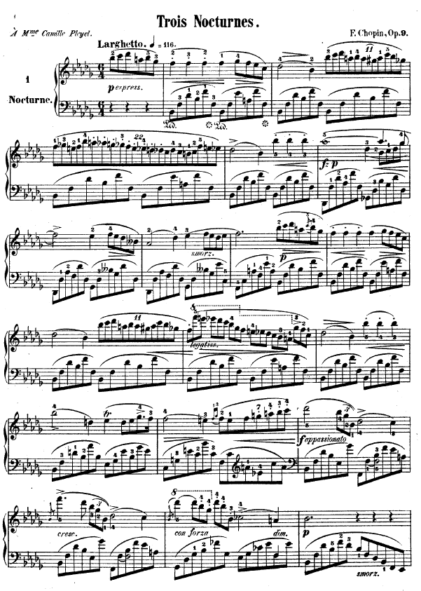 夜曲No.1 - Op.9-1