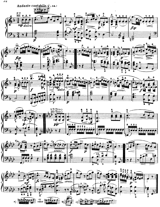 钢琴奏鸣曲 kv330