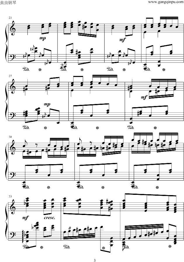 瓦洛多斯土耳其进行曲原版