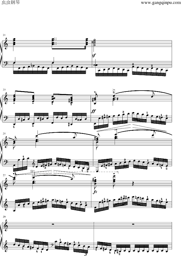 练习曲299 34条