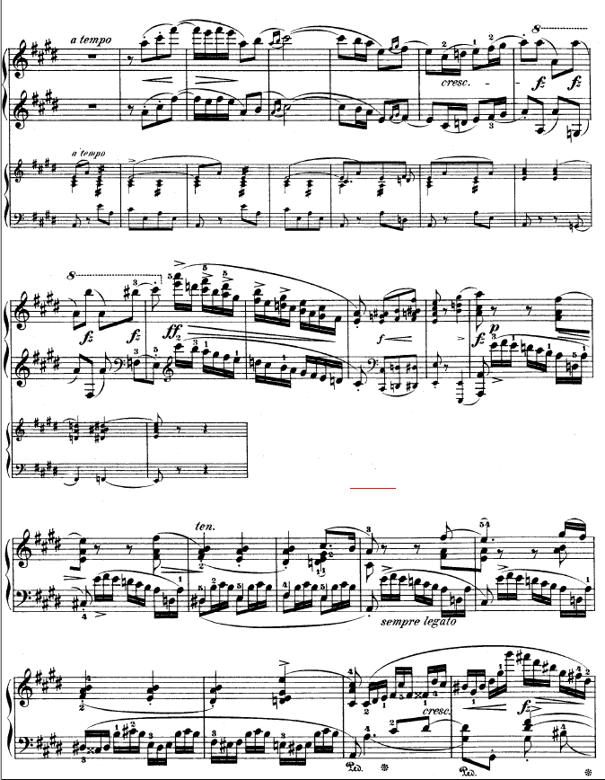 钢琴第一协奏曲 op.11-3