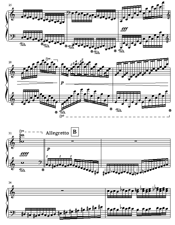 c大调练习曲
