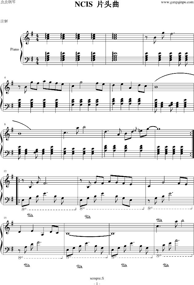 NCIS THEME