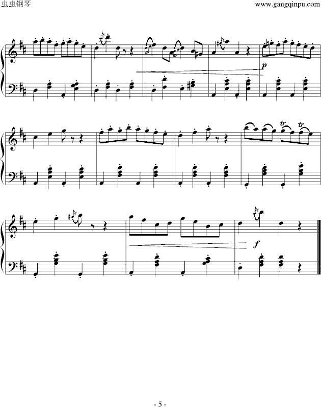 加沃特舞曲-完整版