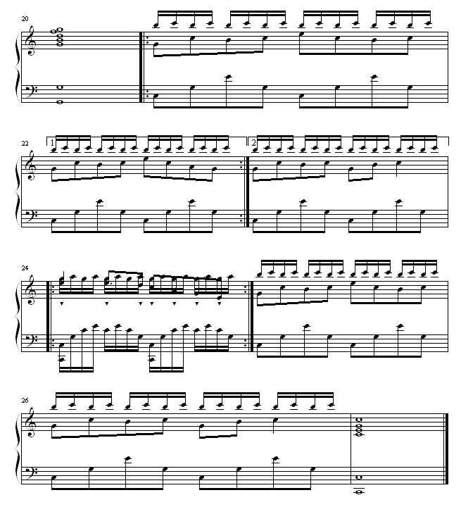海盗版游戏音乐 -（改编自泡泡堂）