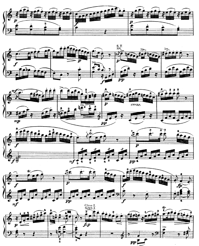 钢琴奏鸣曲 kv330
