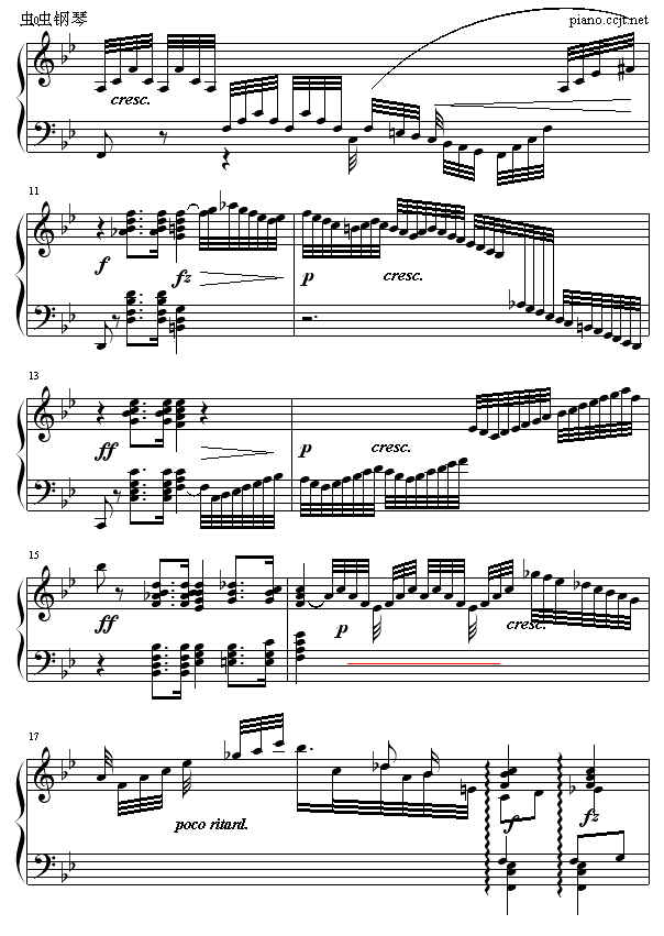 降B大调序曲