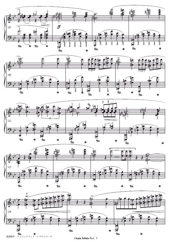 第一叙事曲-Ballade No.1