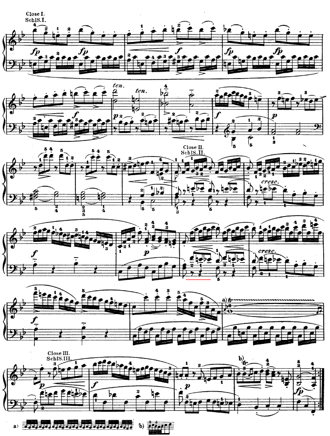 降B大调奏鸣曲 kv333